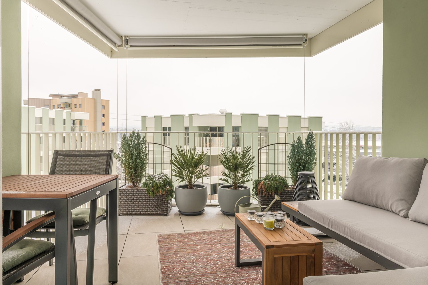 3 ½ rooms furnished flat