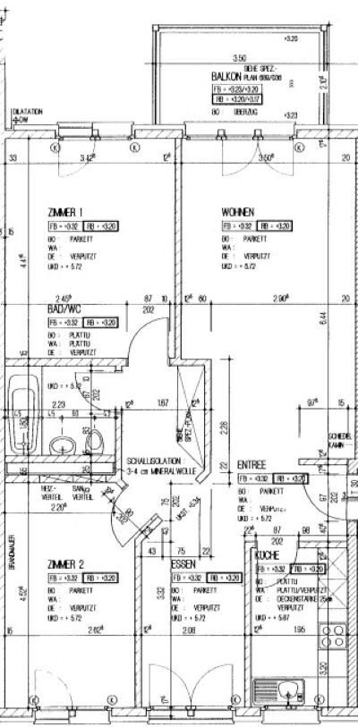 3 ½ rooms apartment