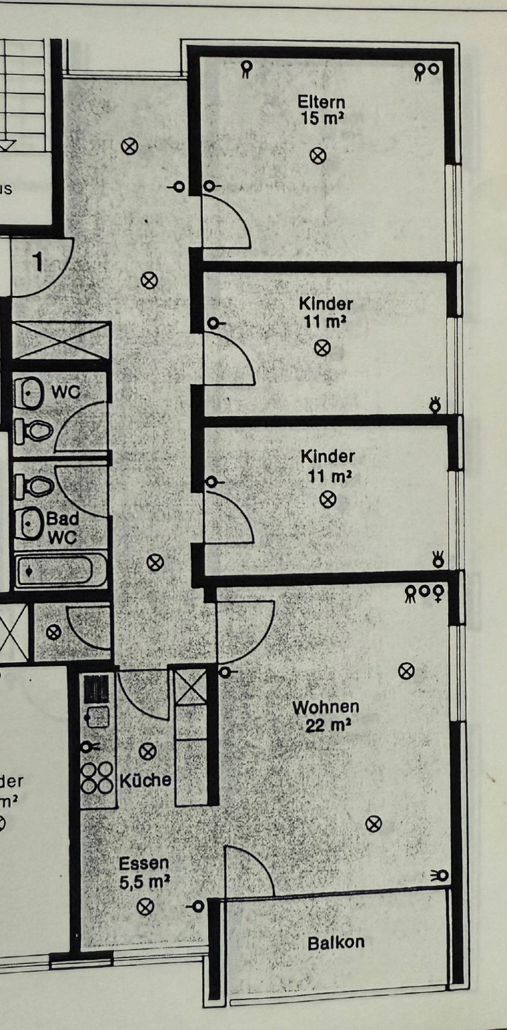 4 ½ rooms apartment