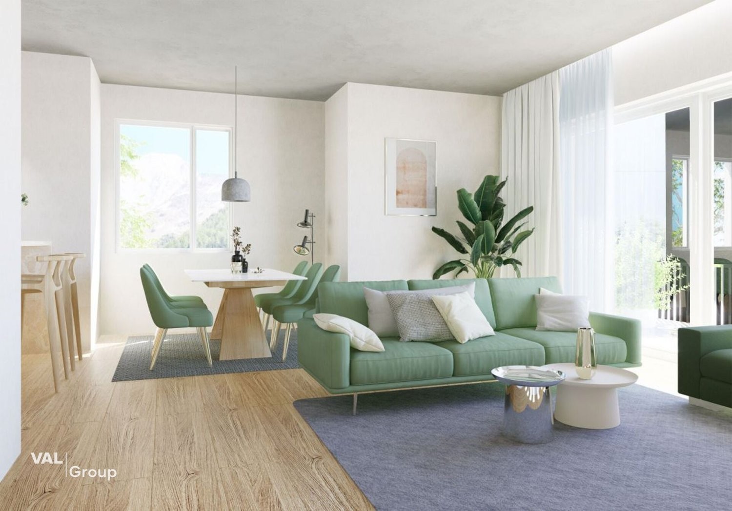 Appartement de 3 ½ pièces