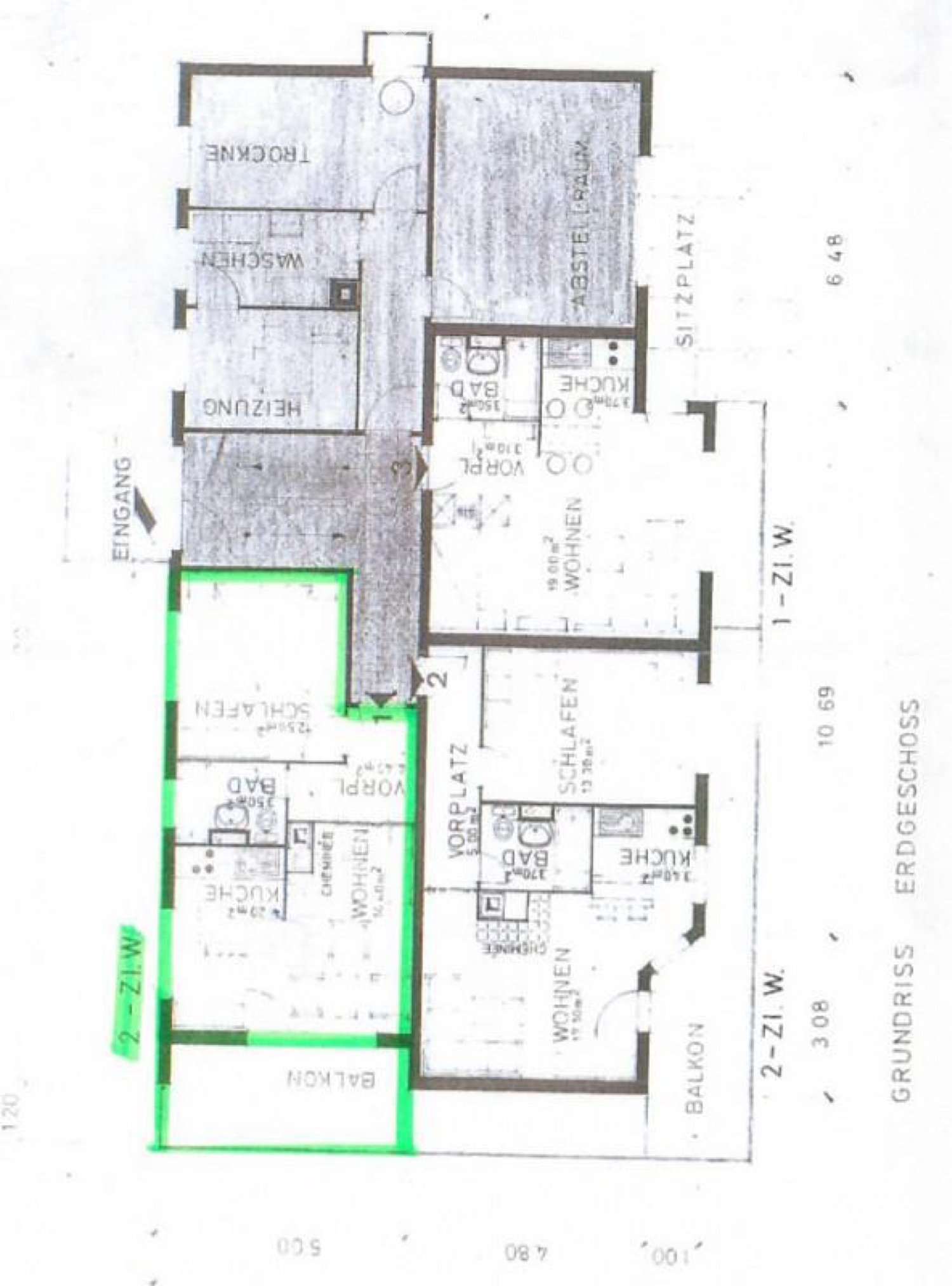 2 rooms apartment