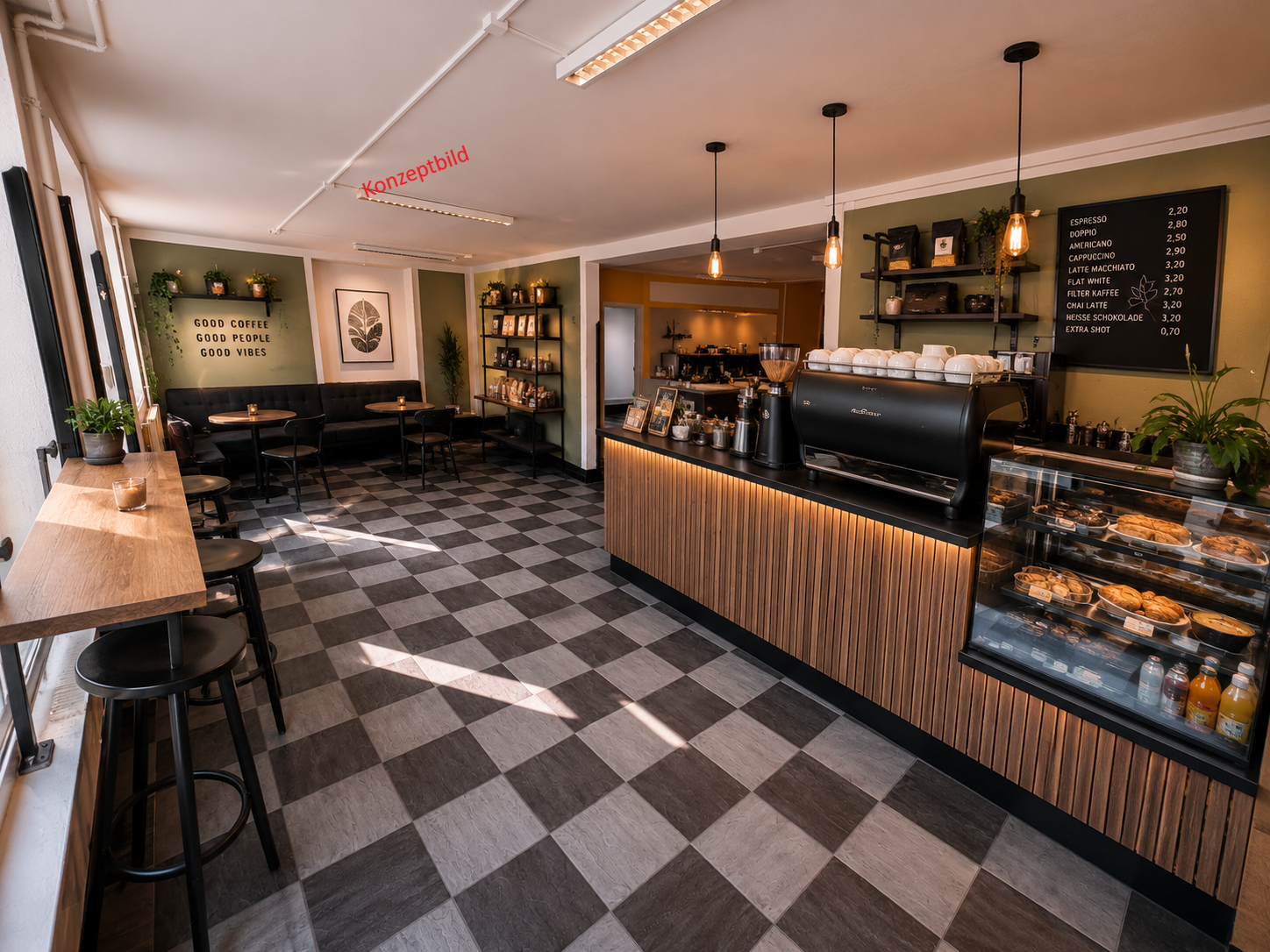 66m² shop
