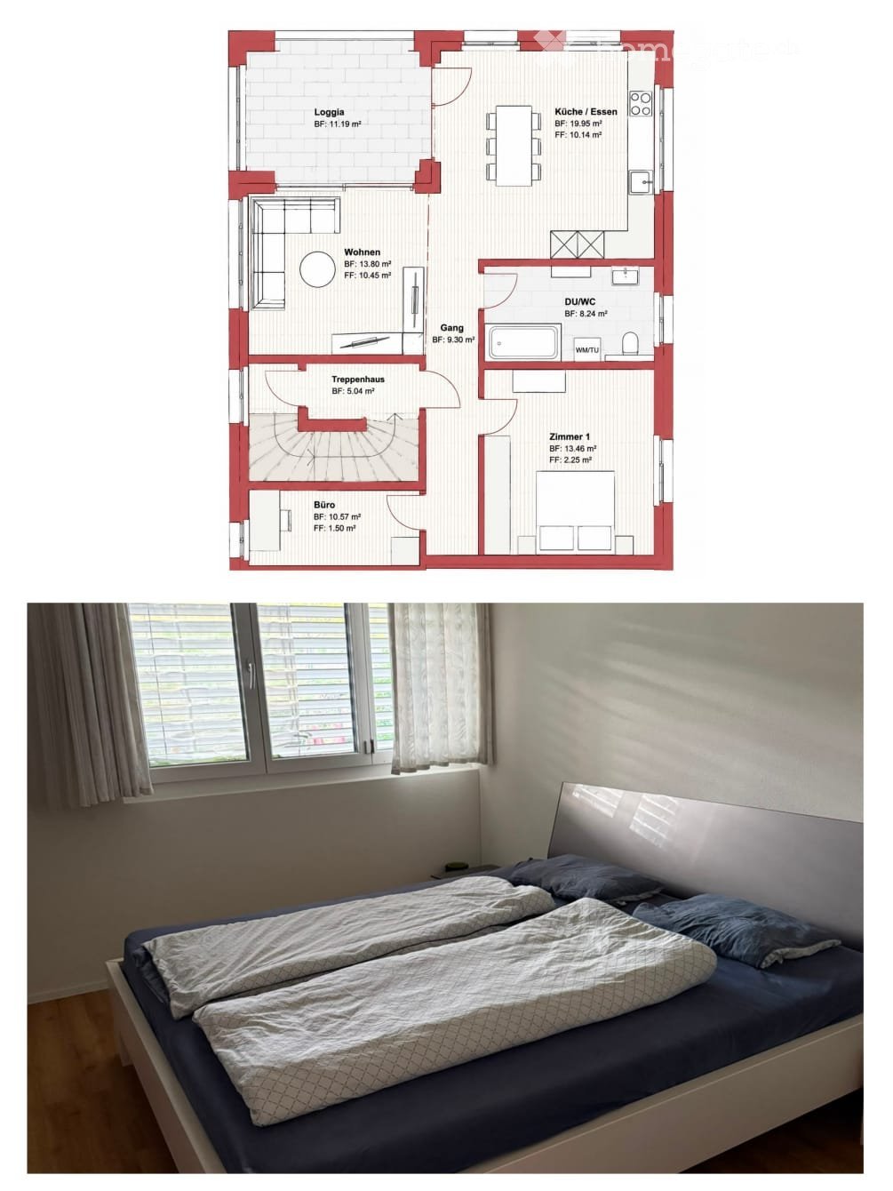 Appartamento di 3 ½ locali