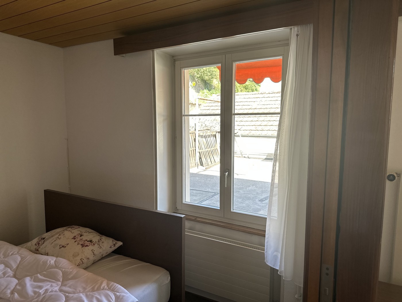 Room in a shared flat

Own refrigerator, own toilet, 
shared kitchen 
shared shower