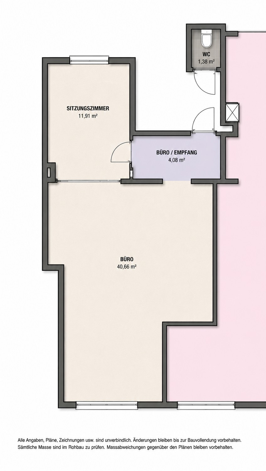 56m² commerciale