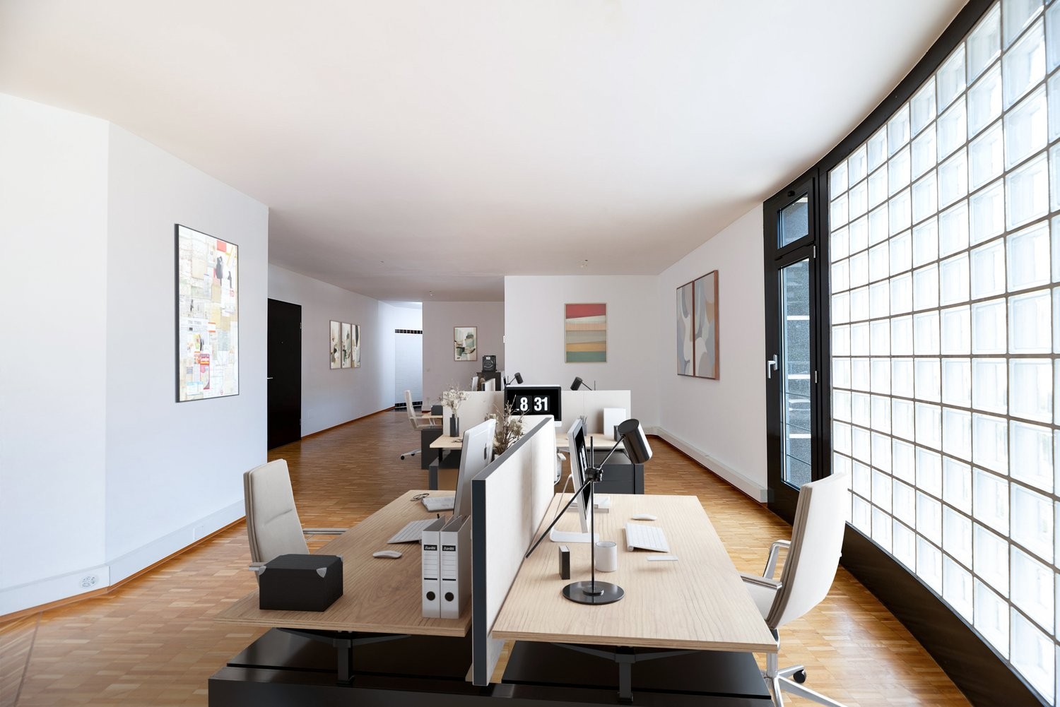 87m² office