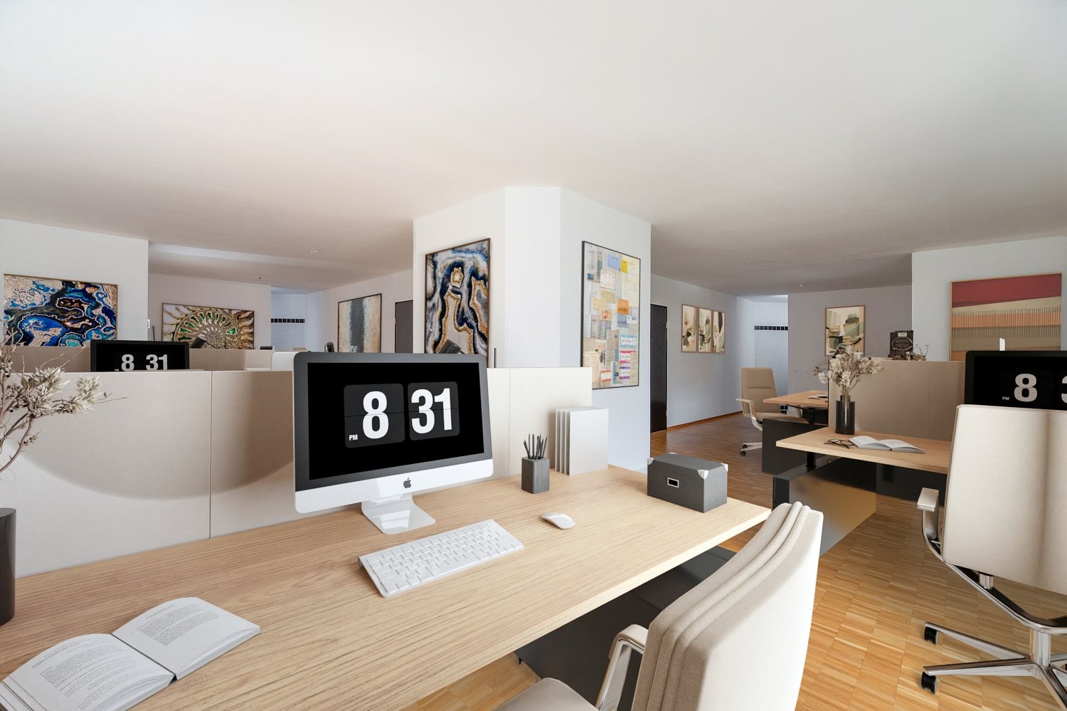 87m² office