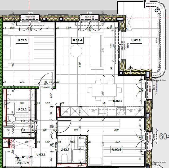 3 ½ rooms apartment
