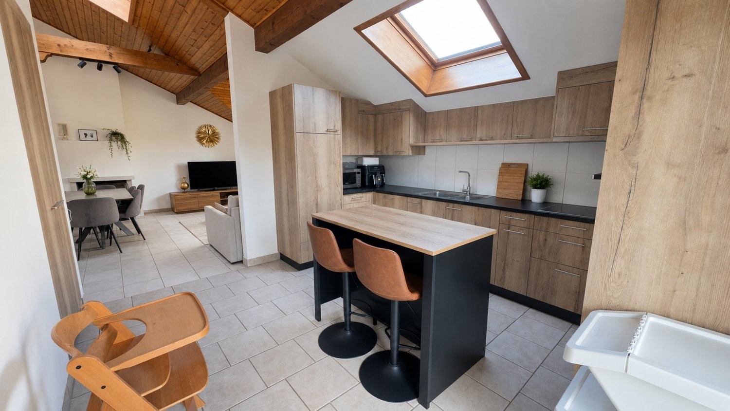 3 ½ rooms roof flat