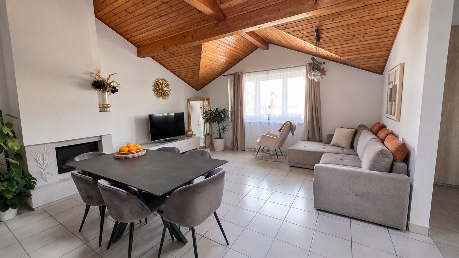 3 ½ rooms roof flat