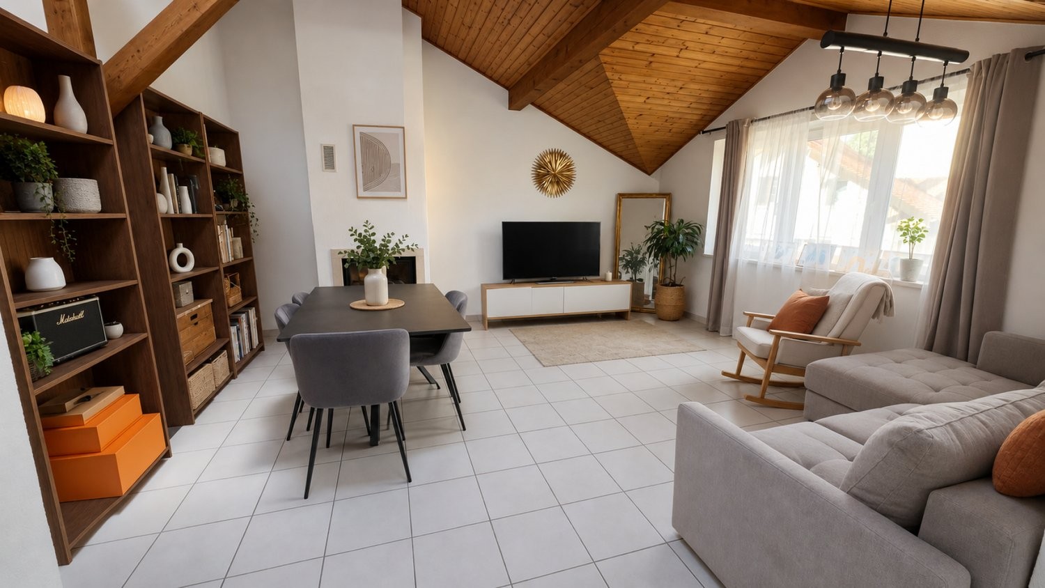 3 ½ rooms roof flat