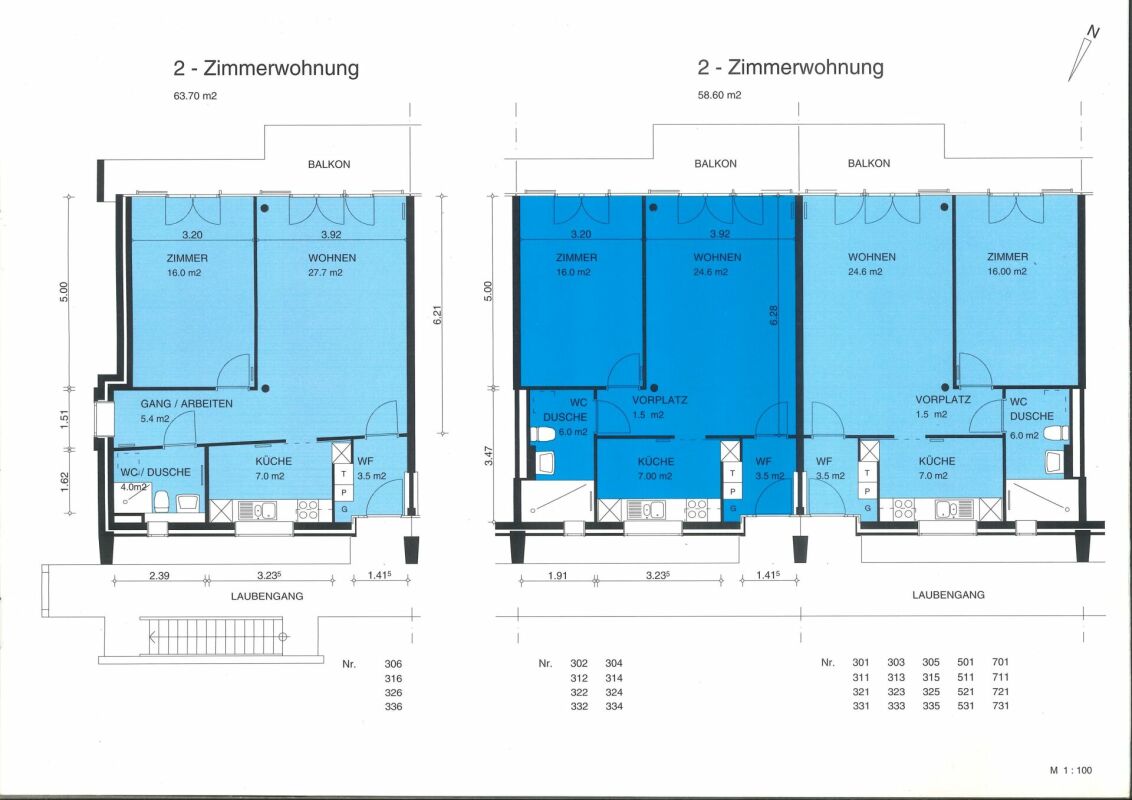 2 rooms apartment