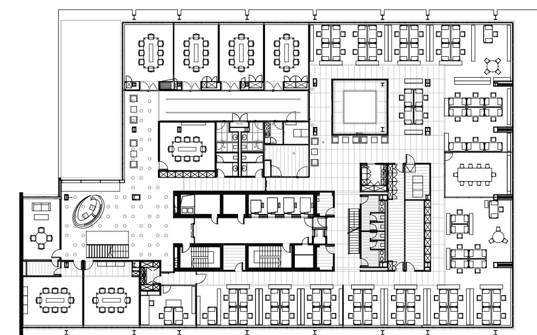 2000m² Büro