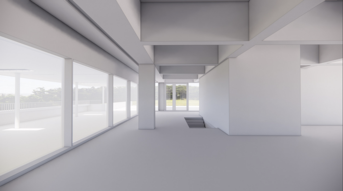 427m² office