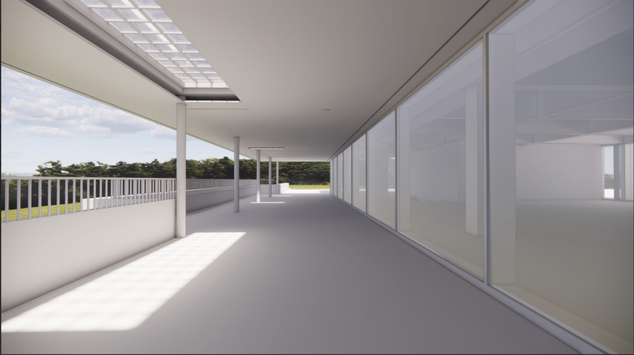 427m² office