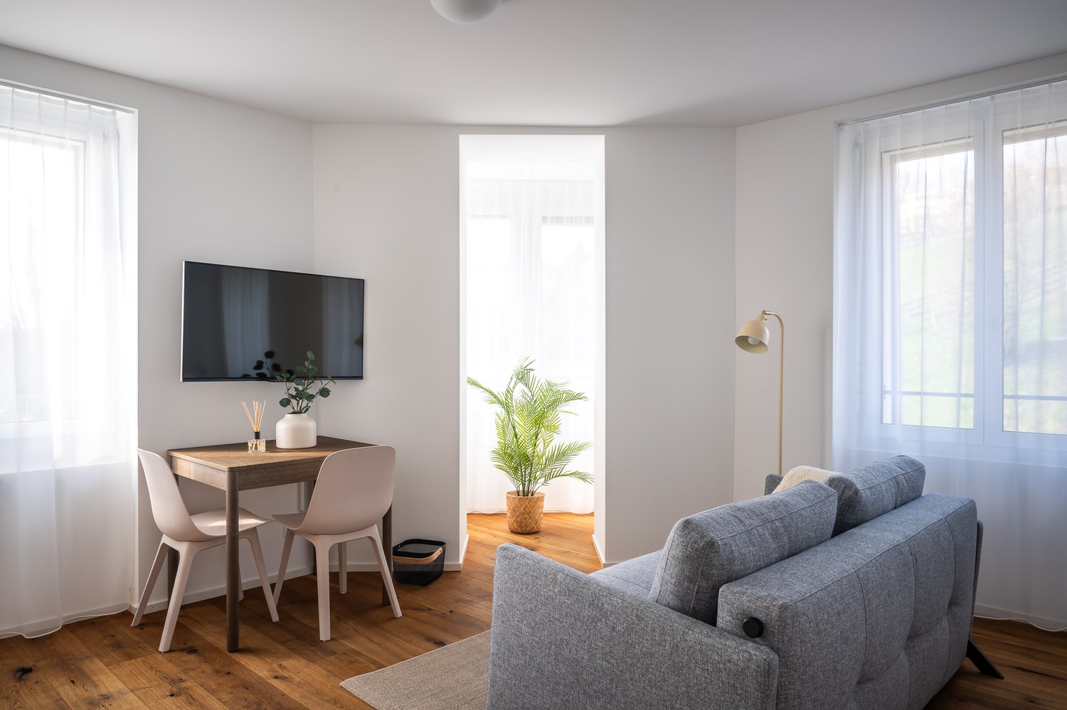 1 ½ pièces appartement meublé