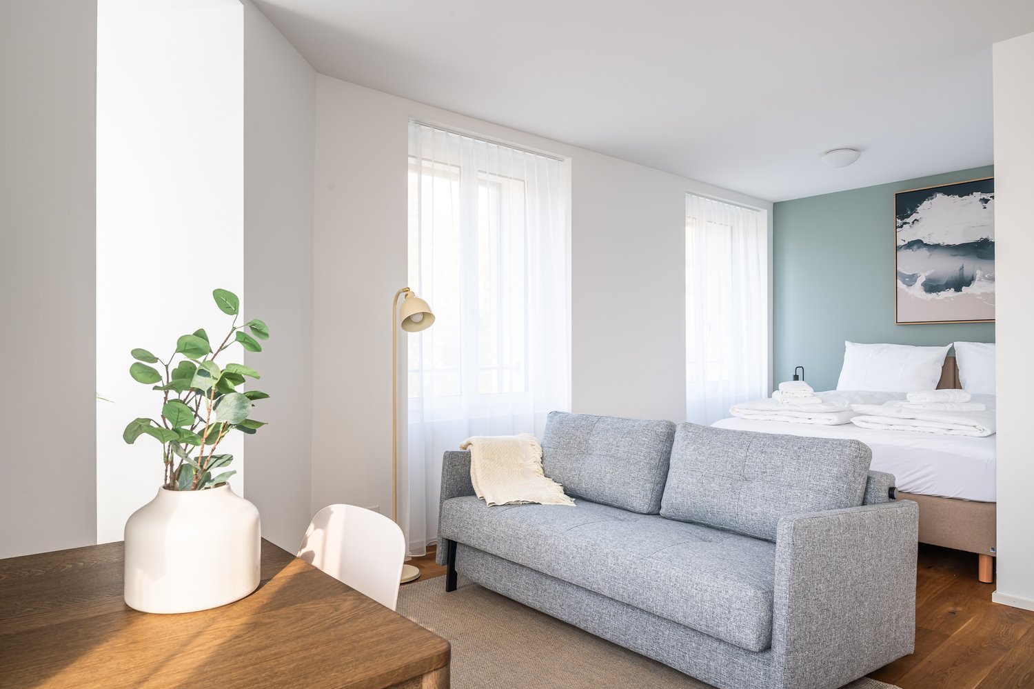1 ½ pièces appartement meublé