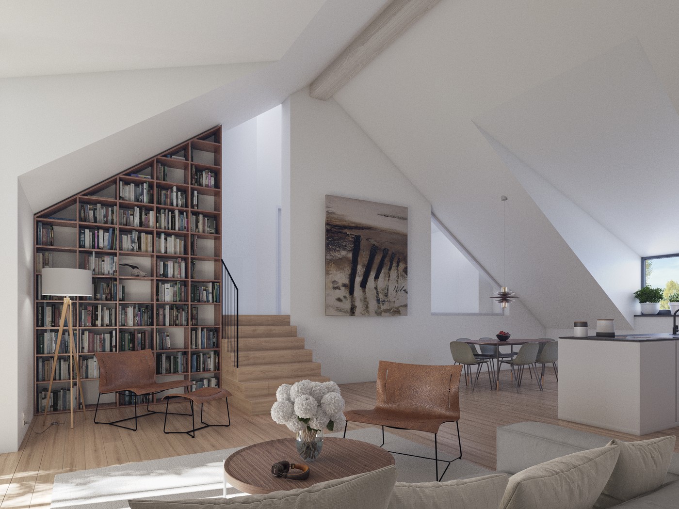 4 ½ pièces appartement au dernier étage