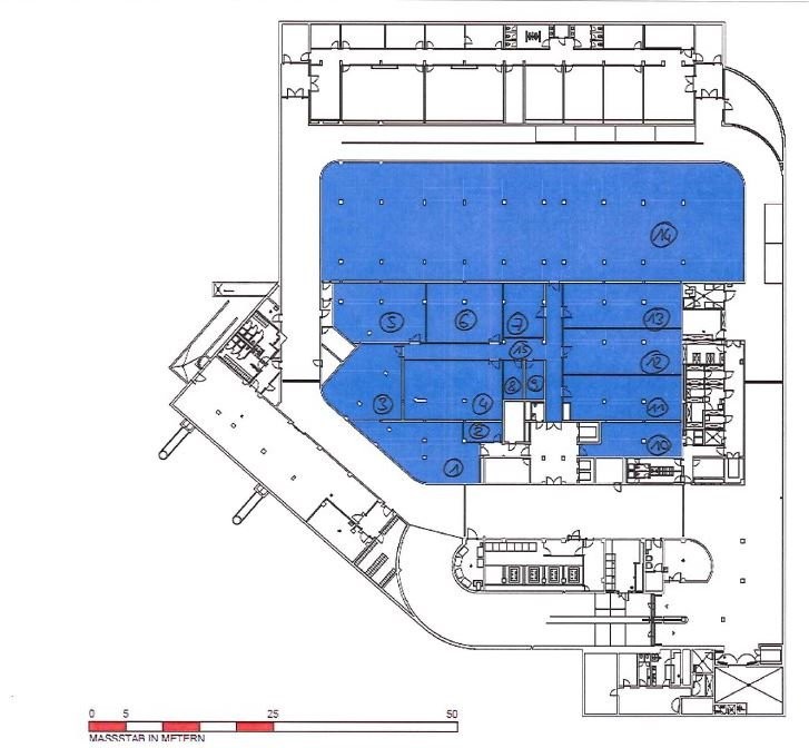 917m² magazzino