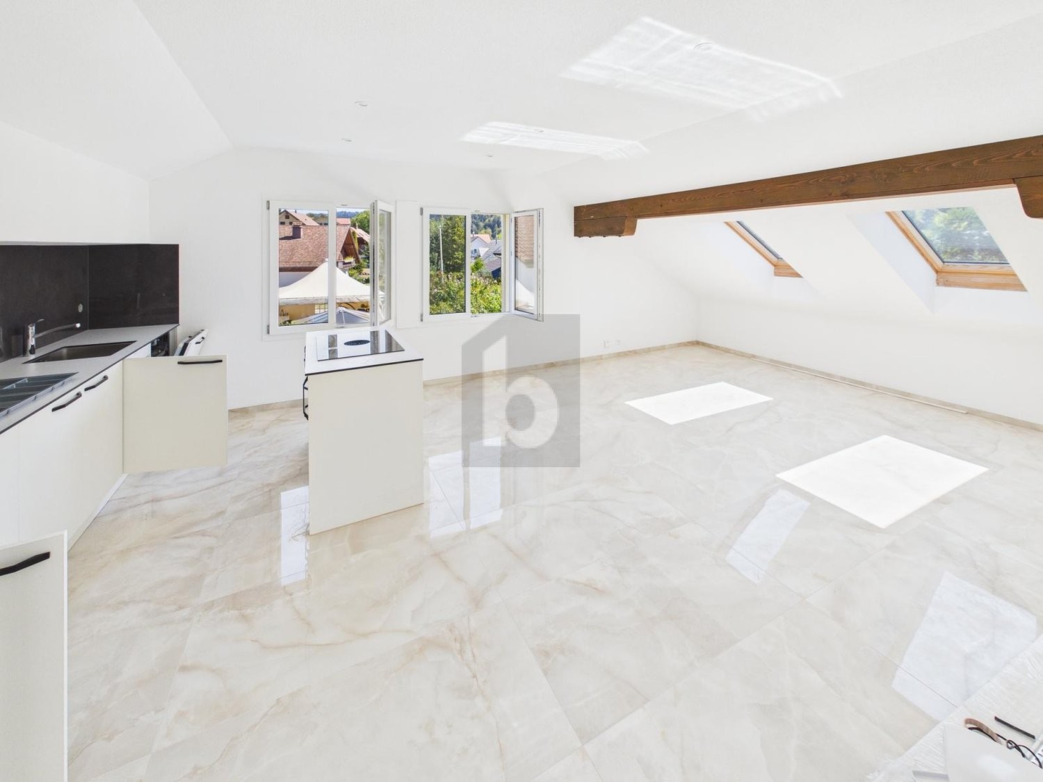 3 ½ locali appartamento mansardato