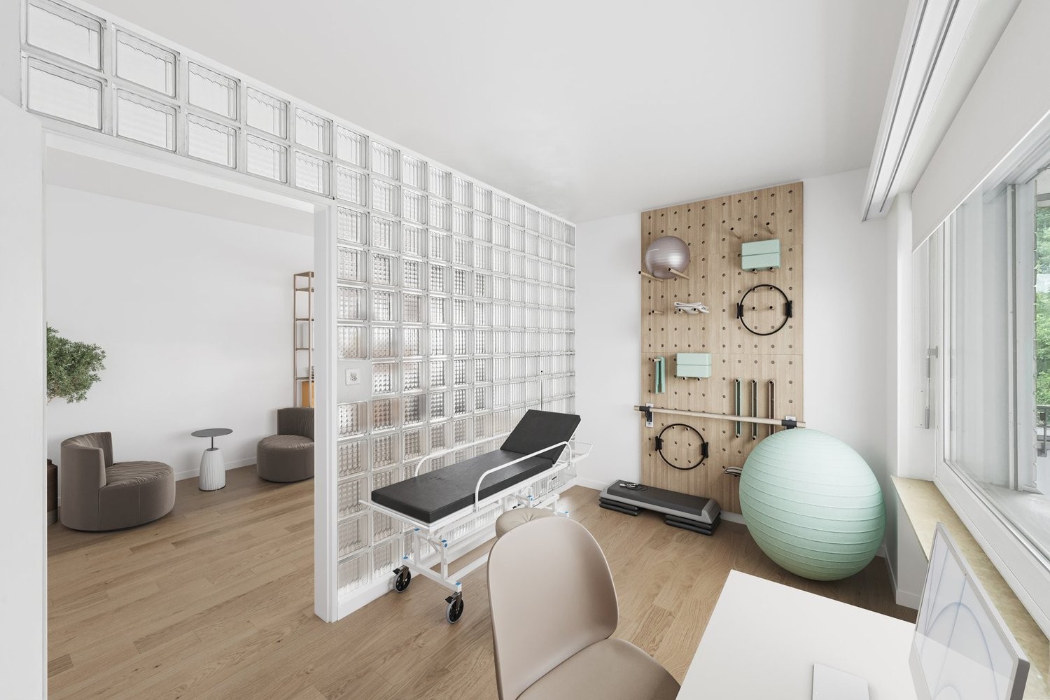 74m² studio