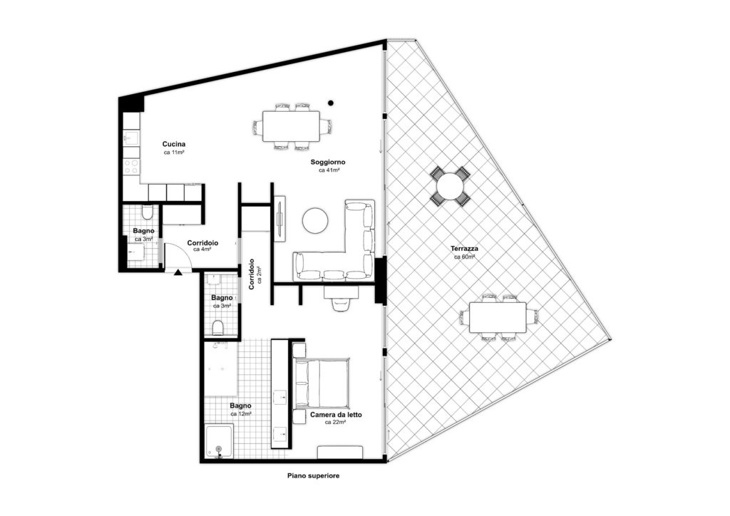 2 ½ rooms apartment