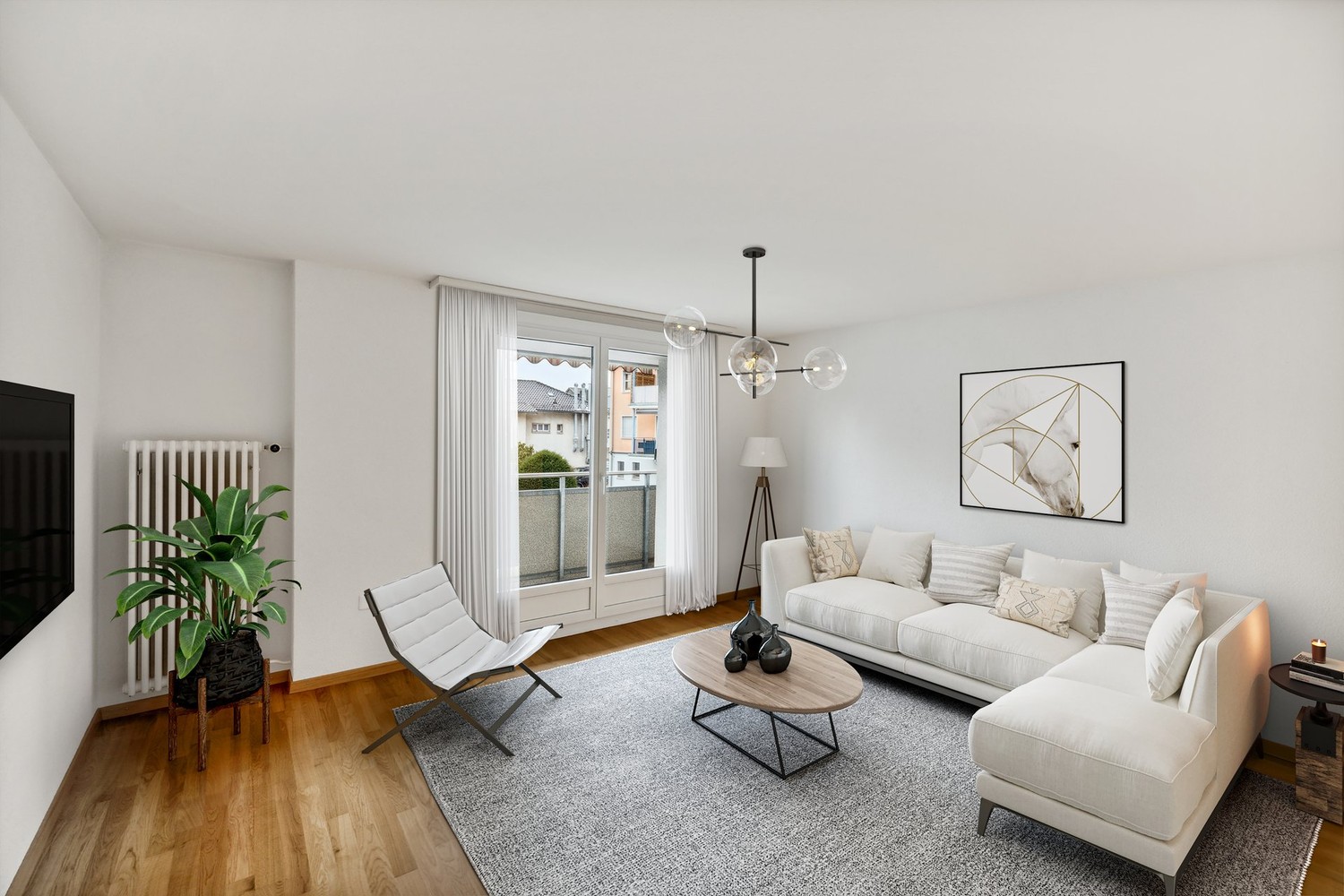 3 rooms apartment