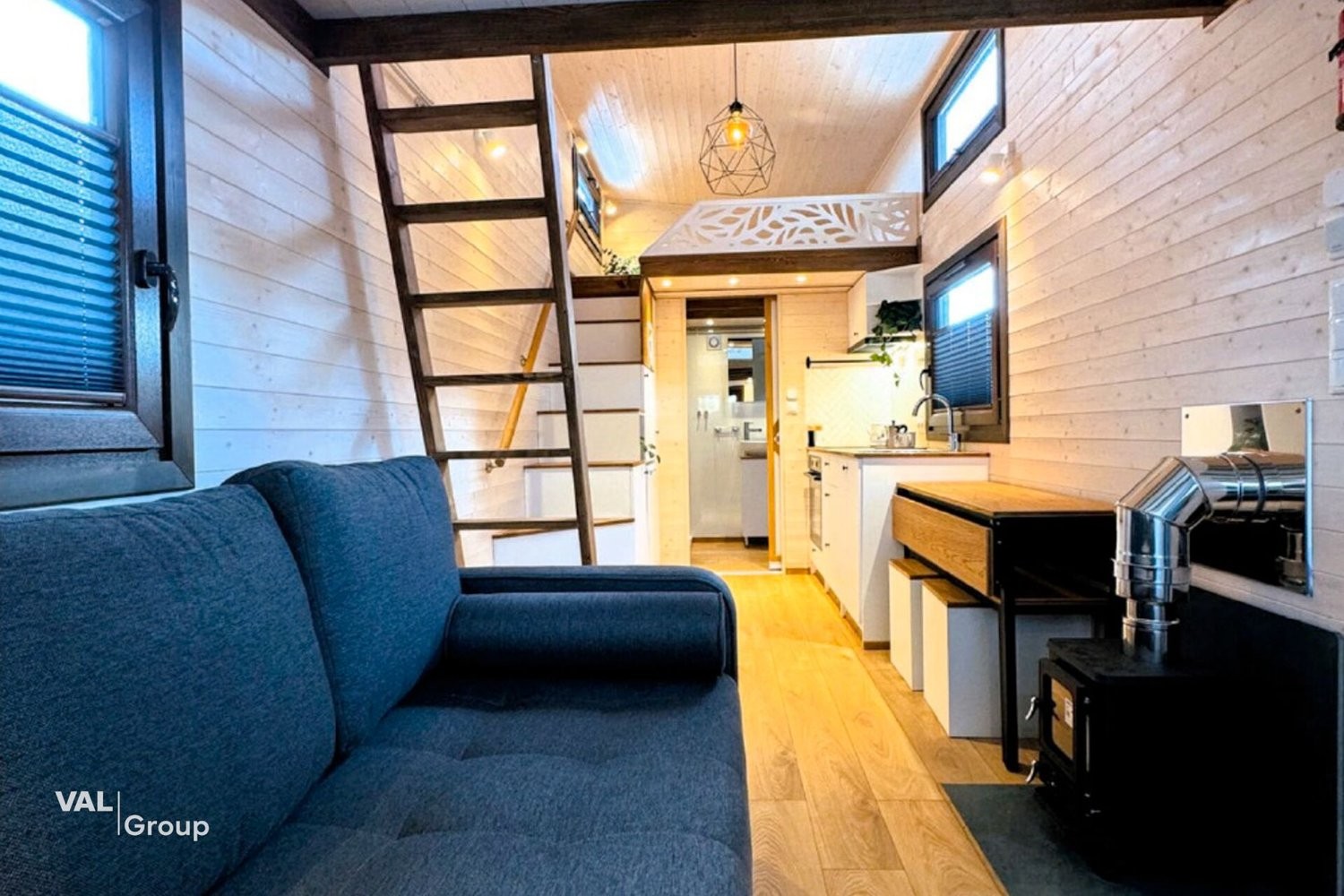 1 ½ rooms single house