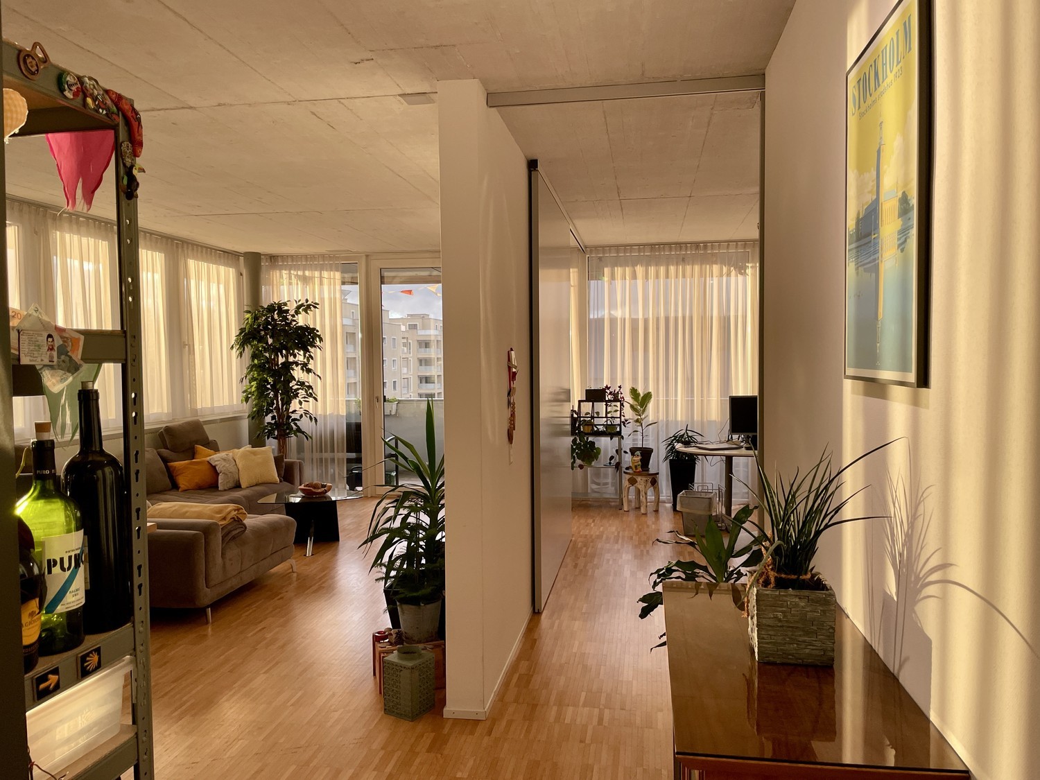 Chambre dans un appartement partagé