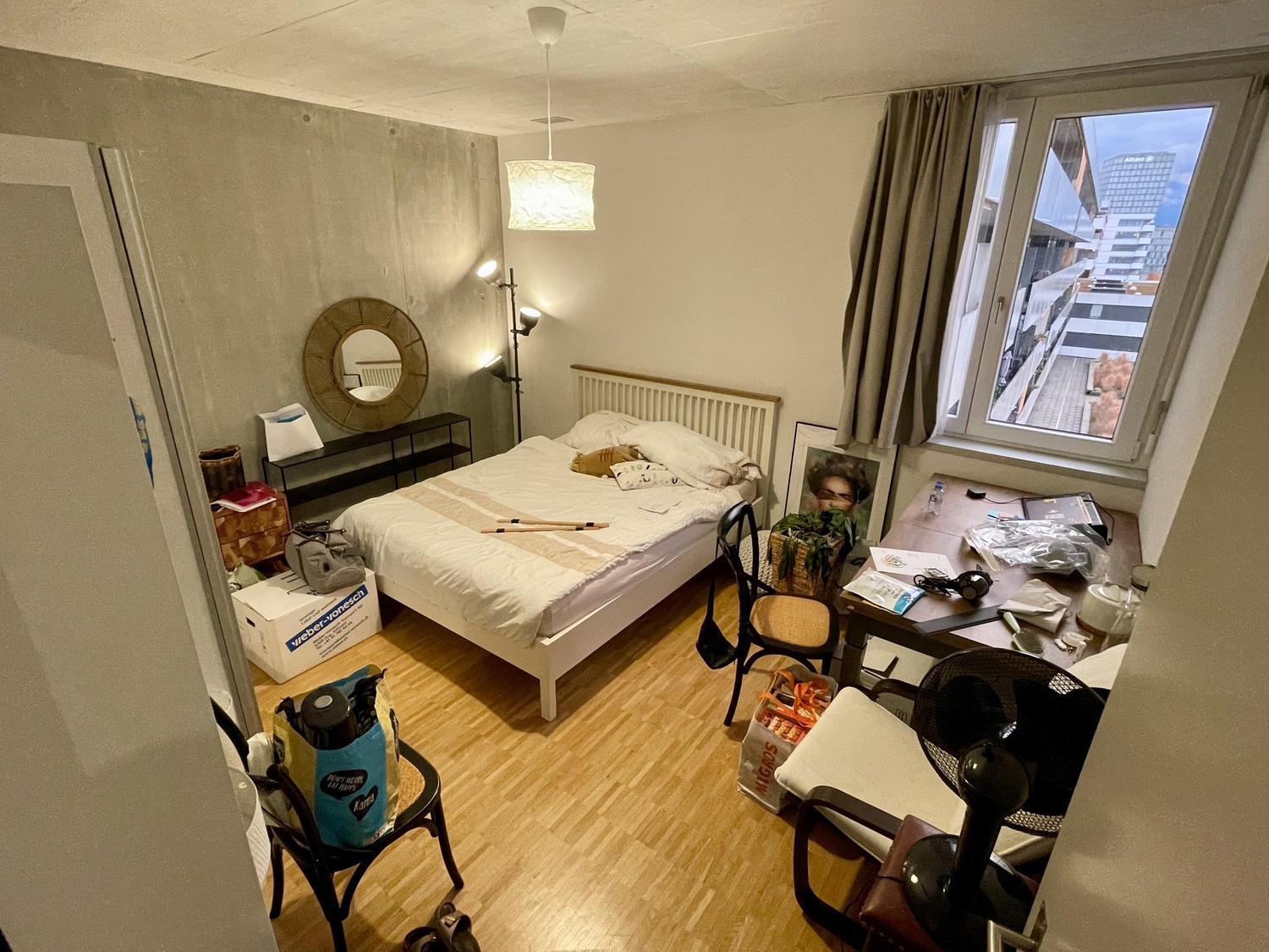 Chambre dans un appartement partagé