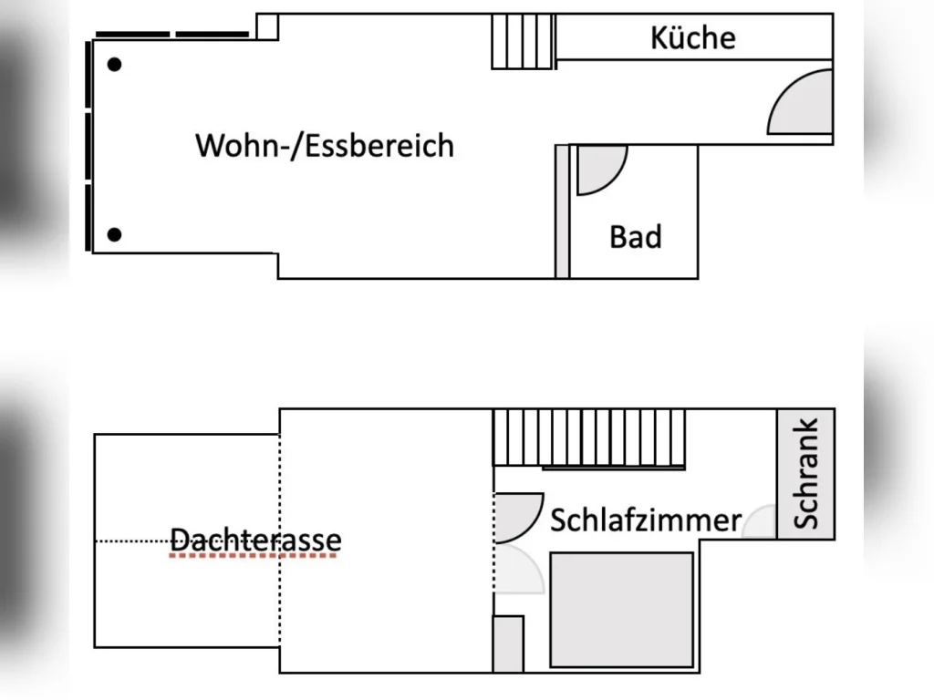 1 ½ rooms apartment