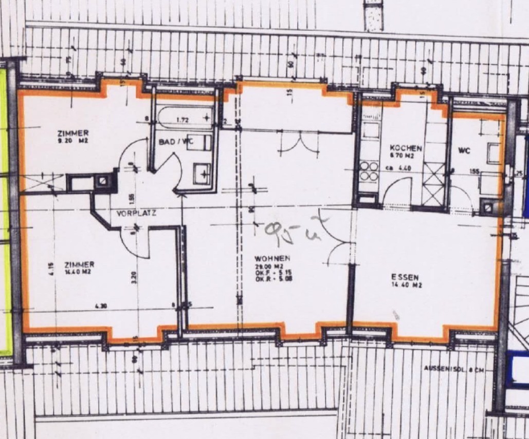3 ½ rooms apartment