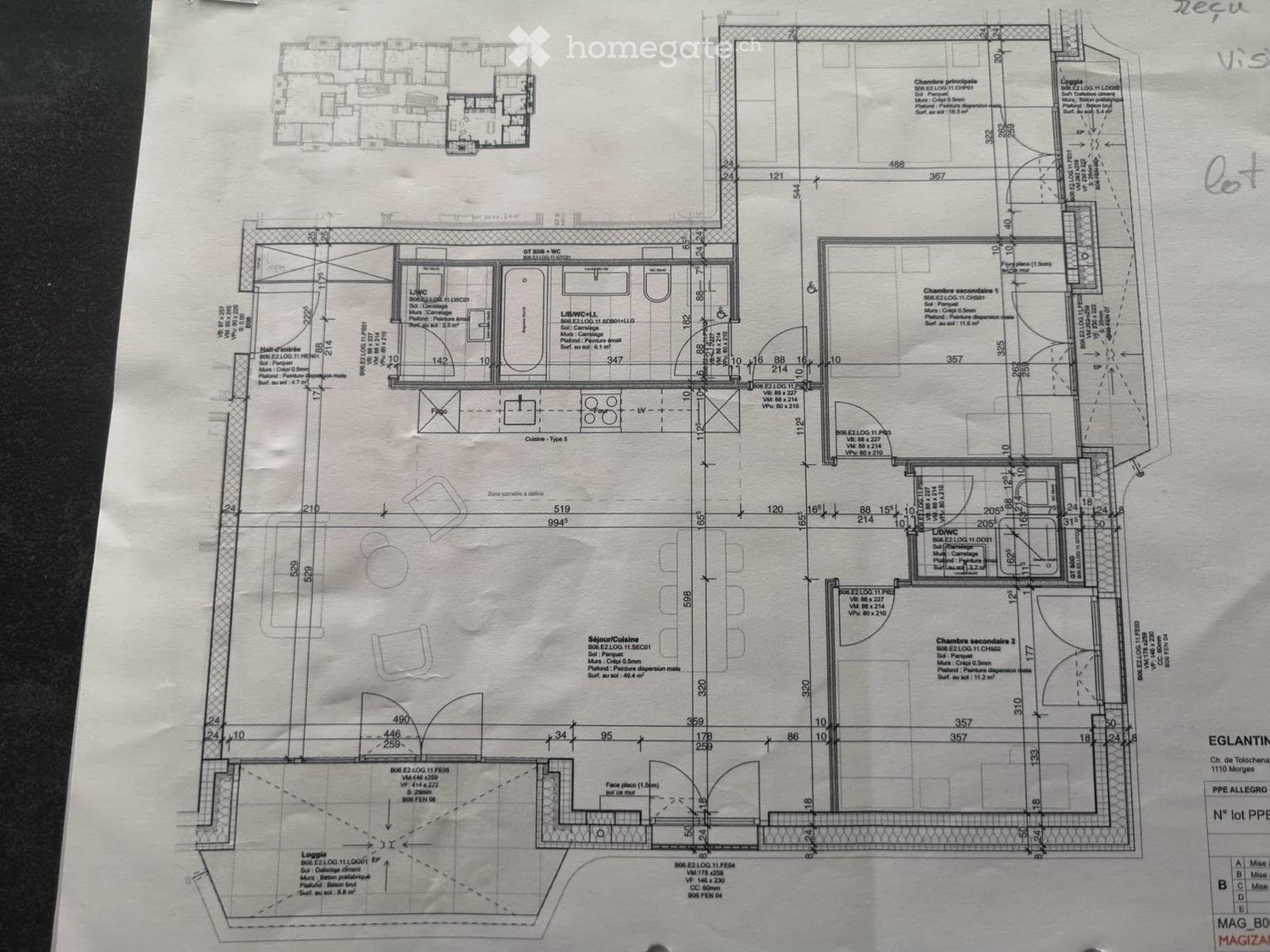 Appartamento di 4 ½ locali