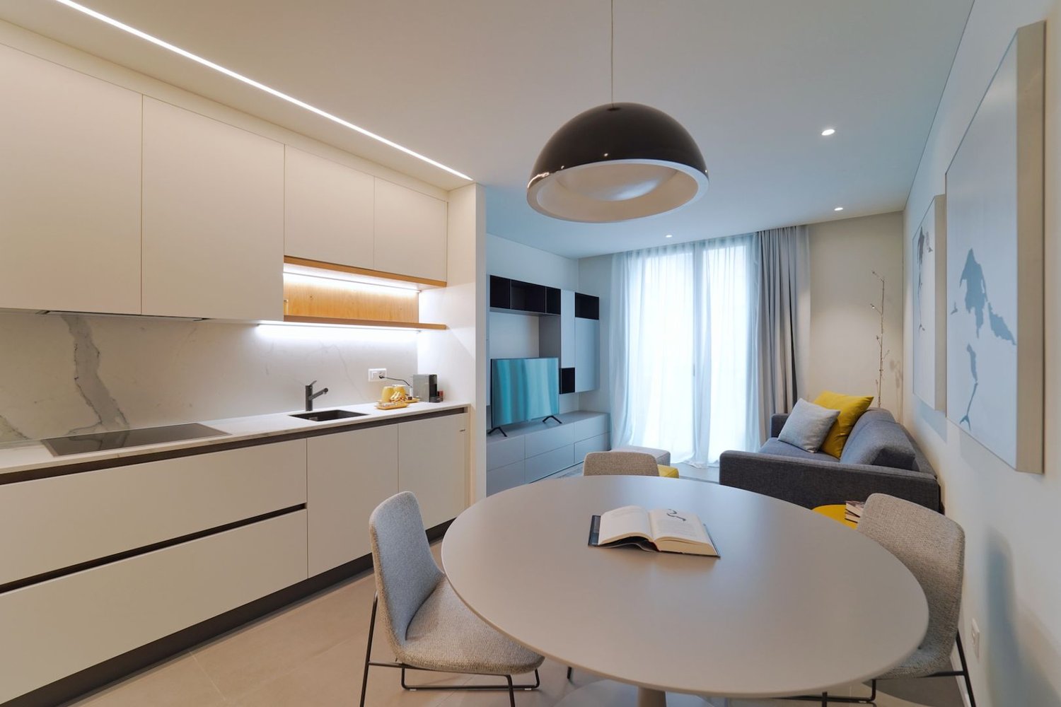 2 ½ rooms furnished flat