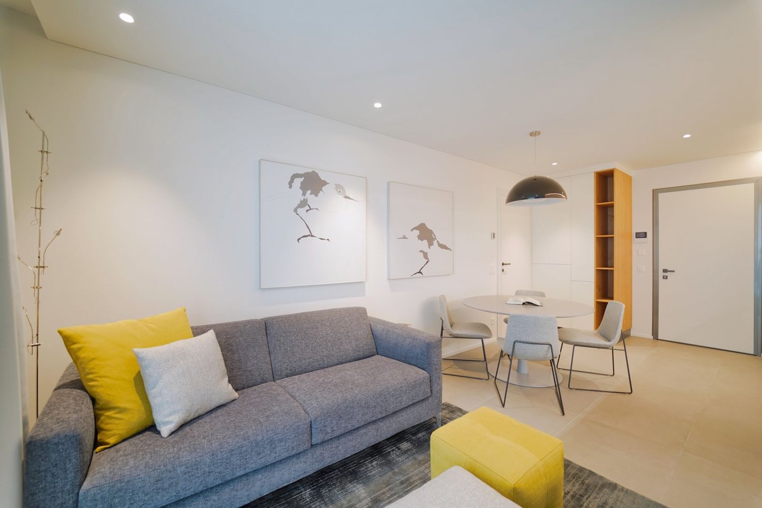 2 ½ rooms furnished flat