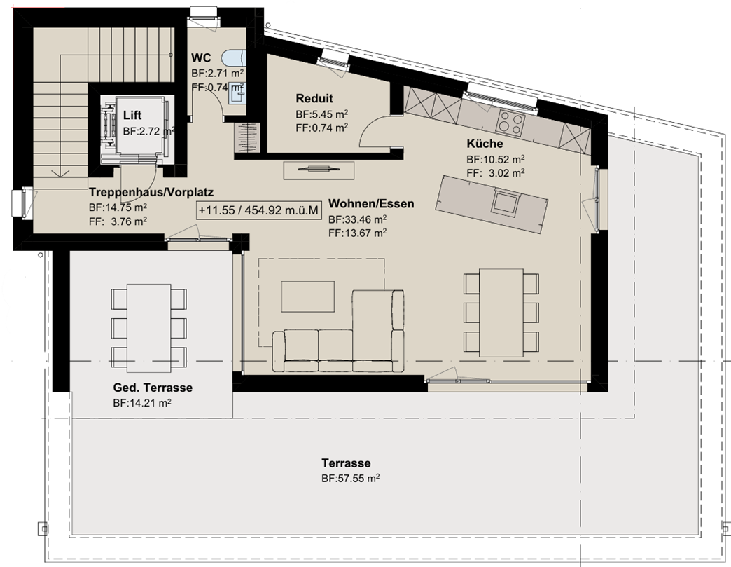 5 ½ rooms apartment