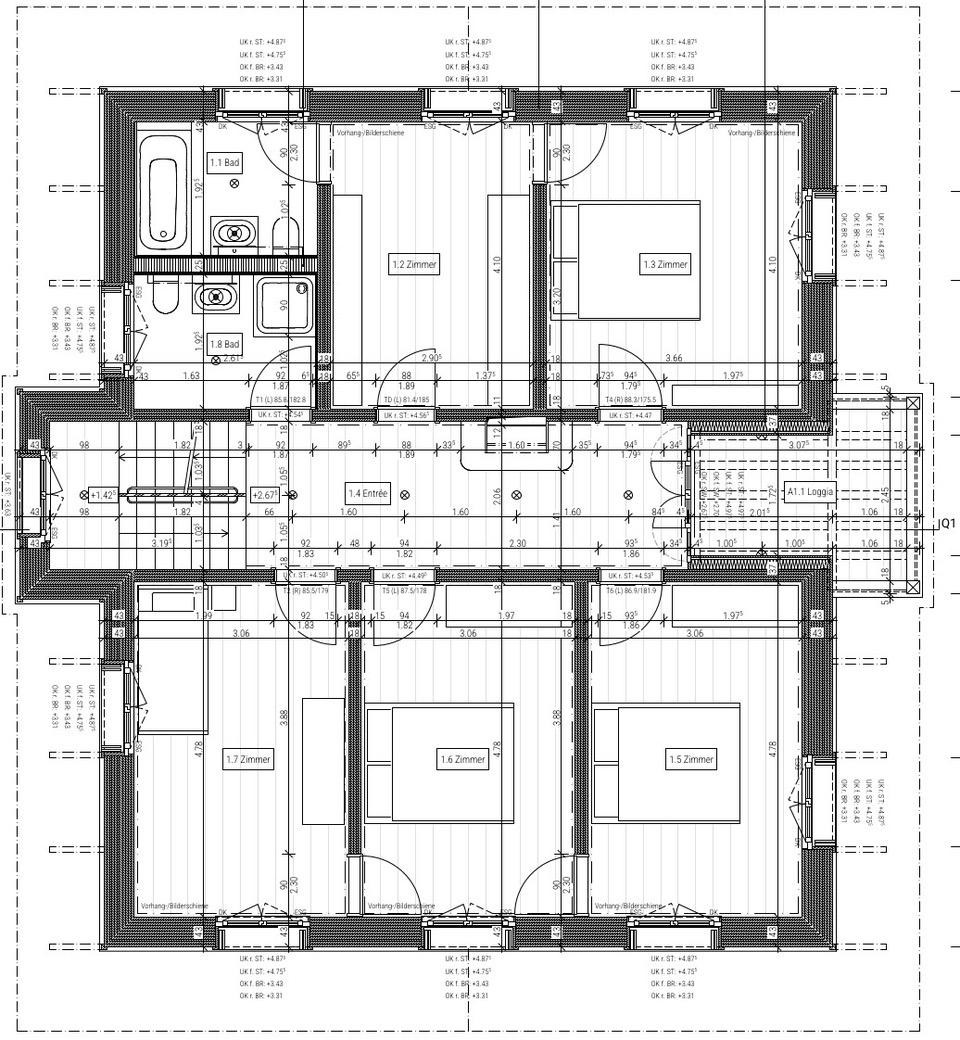 6 ½ rooms apartment