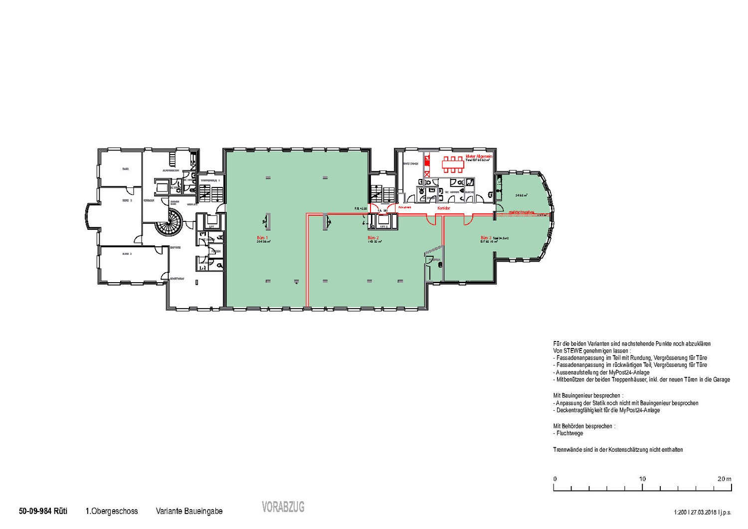 100-500m² ufficio