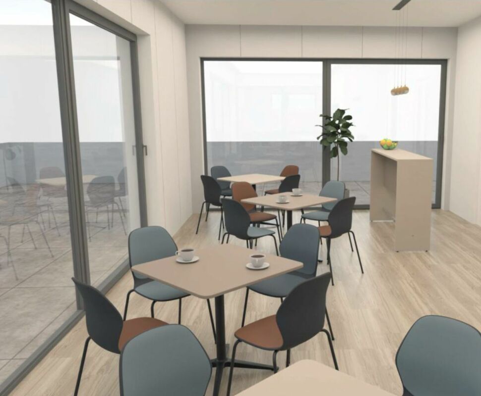 205m² office