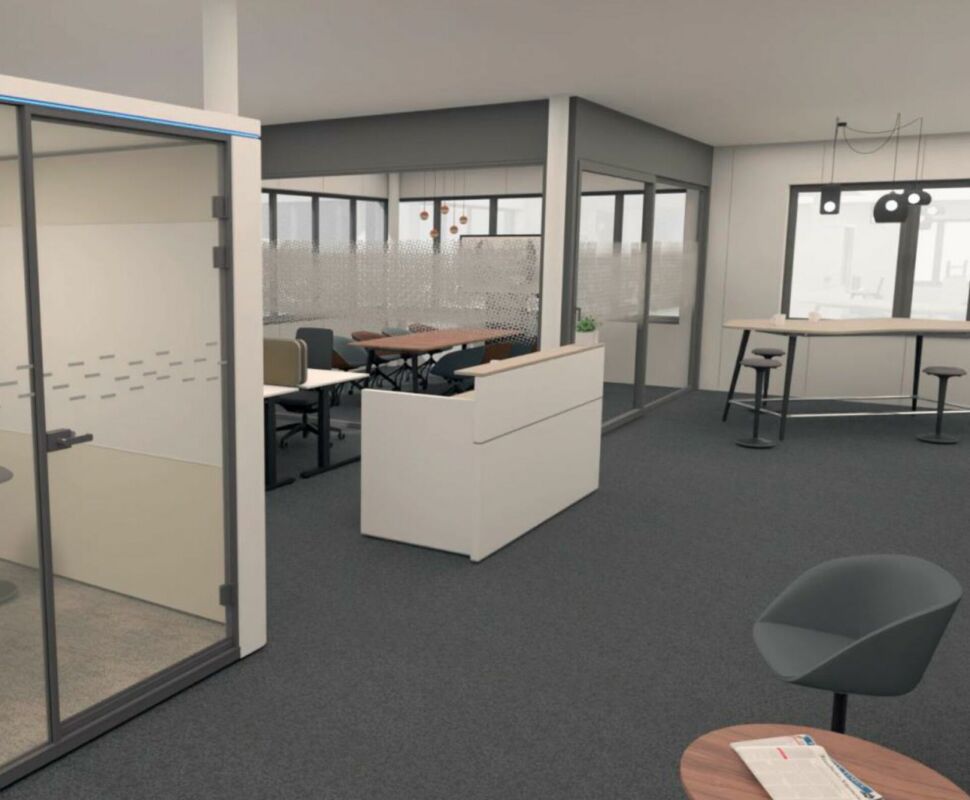 205m² office