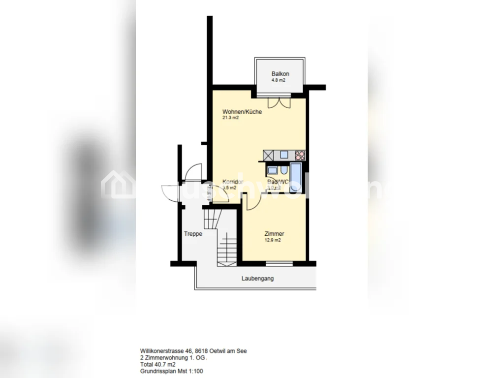 Appartement de 2 ½ pièces