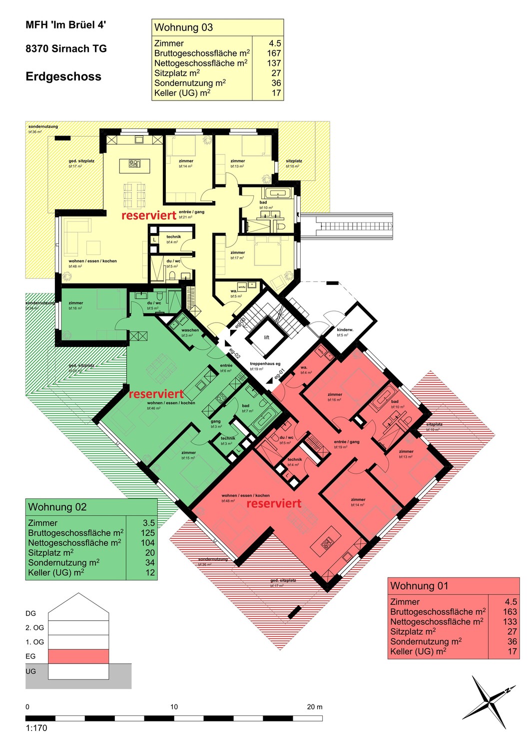 Appartamento di 2 ½ locali