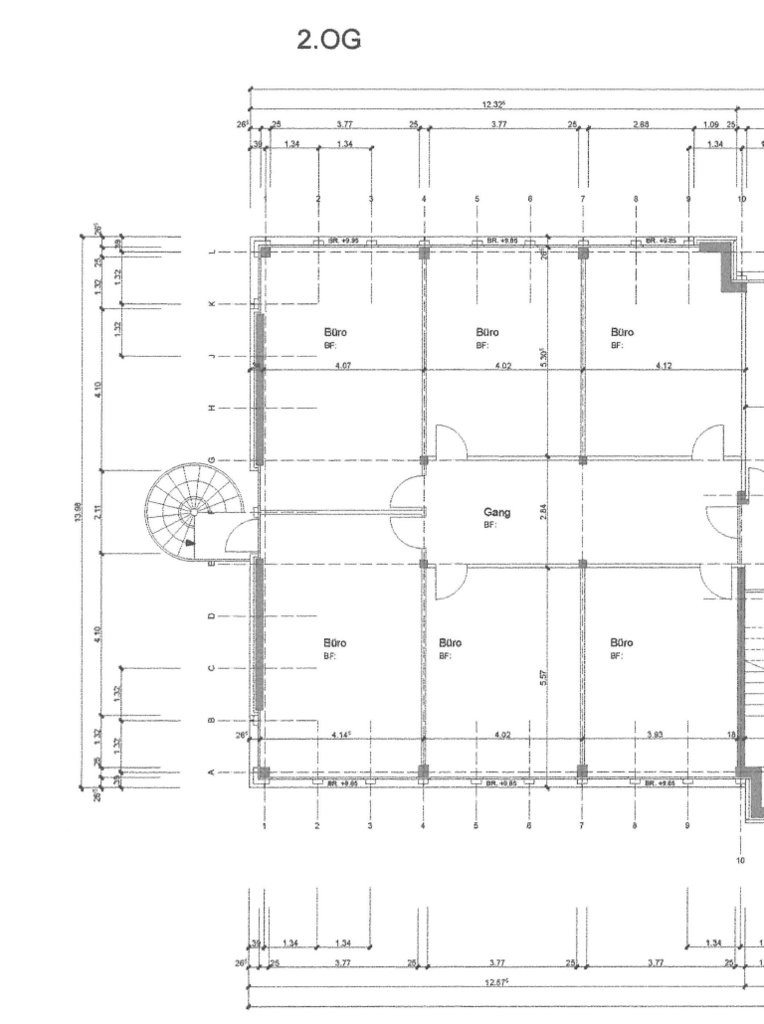 516m² office