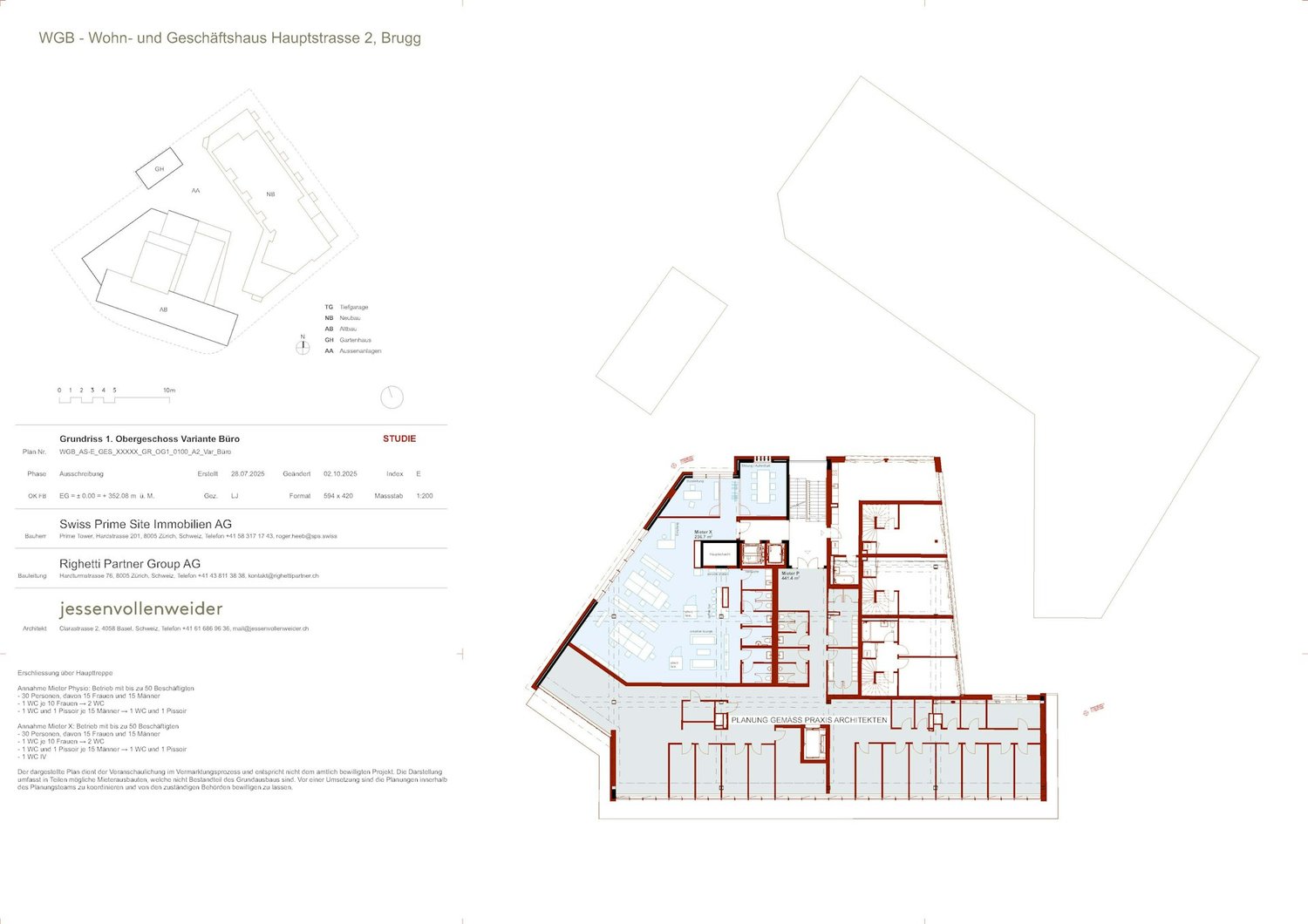 Bureau de 237m²