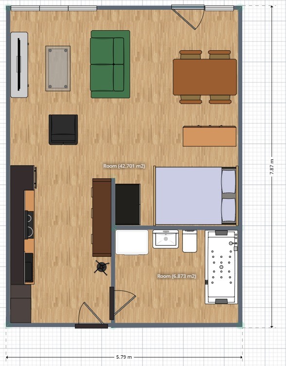 Appartement de 1 ½ pièces