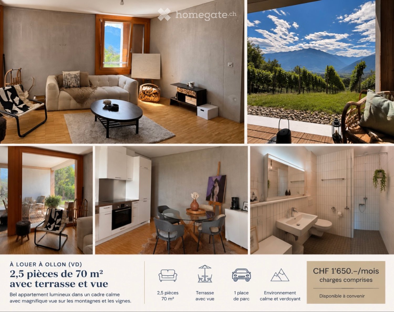 2 rooms apartment