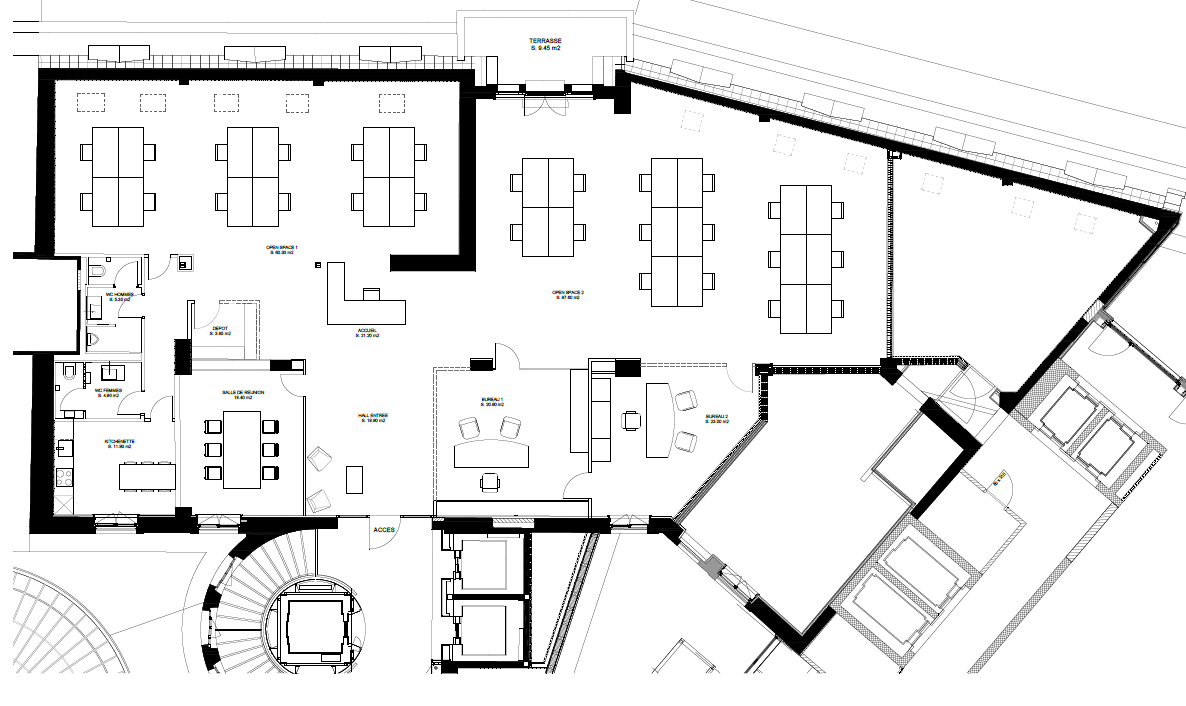 337m² Büro