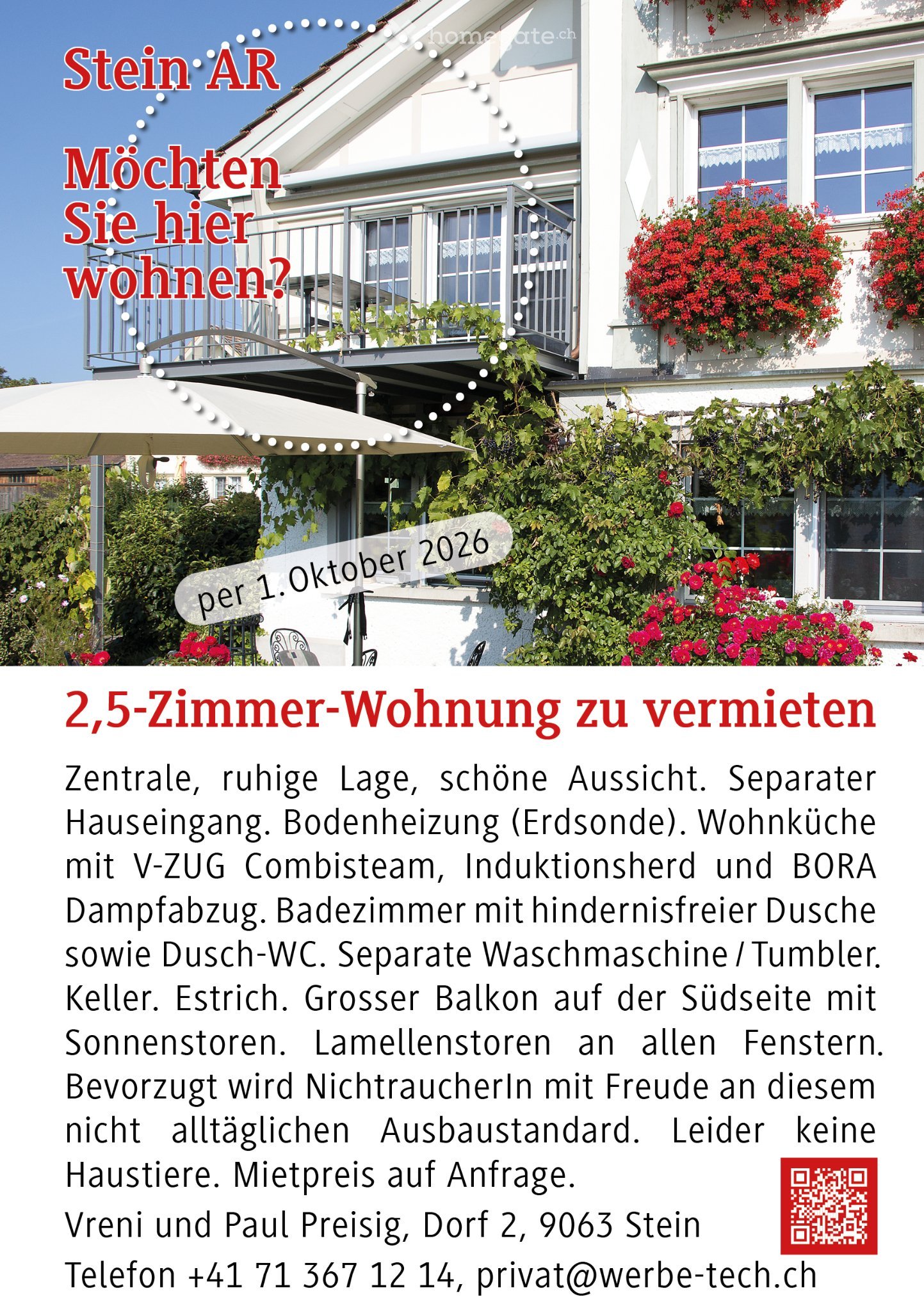 2 ½ rooms apartment