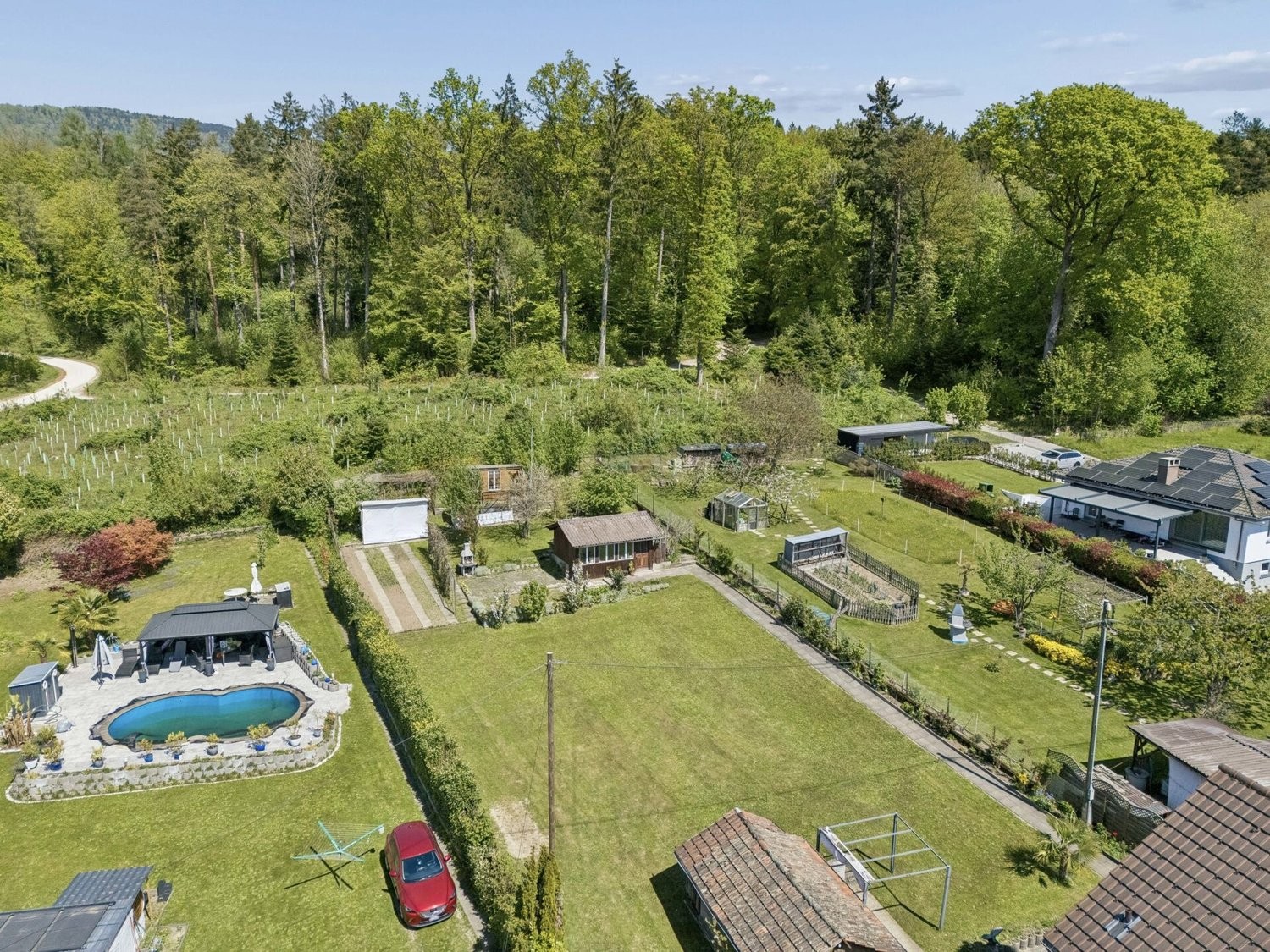 495m² building land