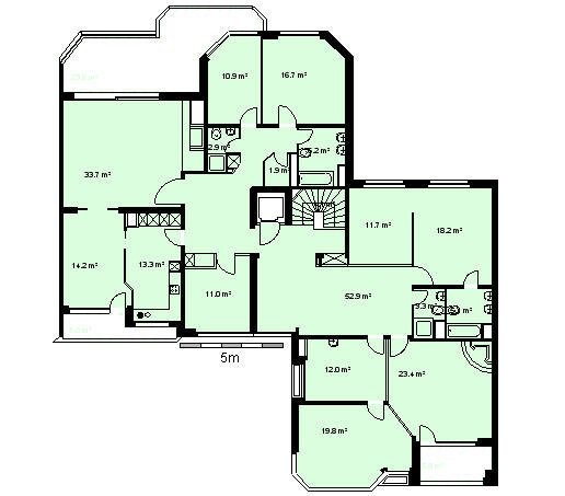Appartement de 8 pièces